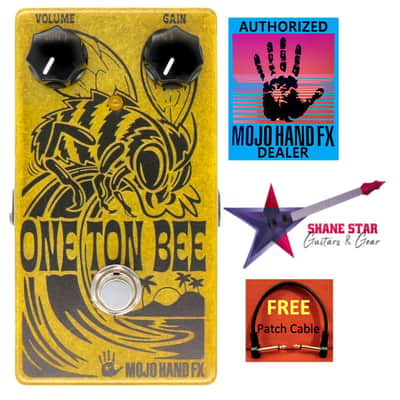 Mojo Hand FX FUZZ🐝One Ton Bee🐝Gnarly, Nasty Fuzz🔊Yet A Bit More Musical image 1