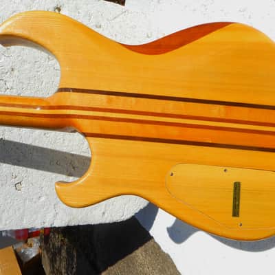 Cort PB1L Guitar, 1970's, Stratocaster Style, Neck Thru Body,  Incredible, Hang Tags, Case image 14