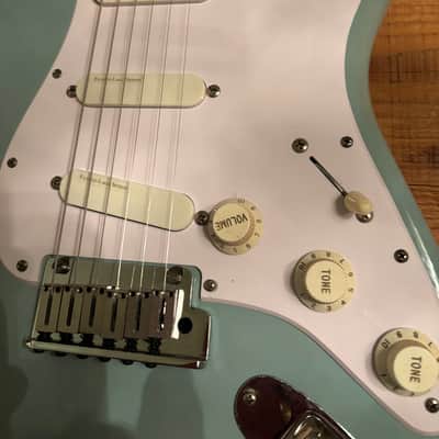 Fender RARE Fender 50th Anniversary Strat Plus Lace Sensors TBX LSR Schallers 1996 - Sonic Blue image 2