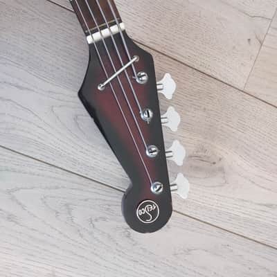 Teisco SG BASS 24" 1960s redburst image 4