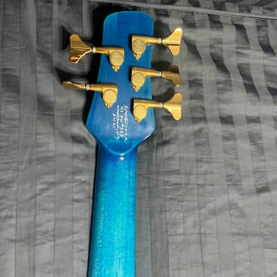 Spector Custom USA NS 2021 - Bahama Blue High Gloss image 4