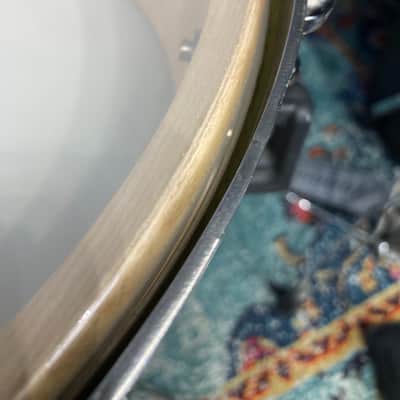 Angel - 14x5.5" Snare Drum Segmented Block Alder Wood Shell 2019 - Clear Oil Finish image 20
