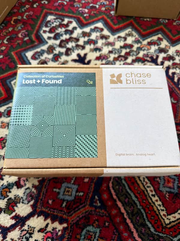 Chase Bliss Audio Lost + Found