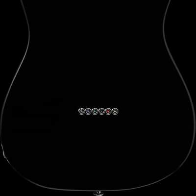 Ibanez Josh Smith Signature 6 String Electric Guitar w/Case - Black (FLATV1BK) image 6