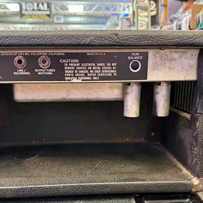 Fender Bassman Ten, Tube Amplifier Head - Pre Owned *Pickup Only* image 8