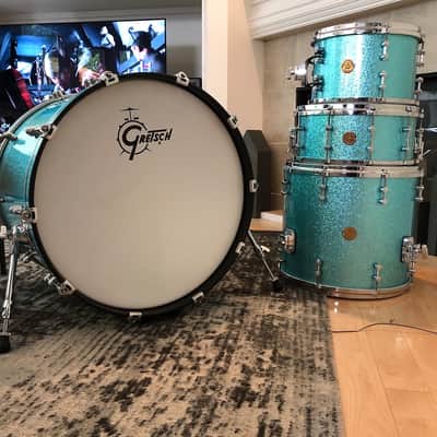 Gretsch New Classic 2012 Limited Reserve- only 30 made available in USA. Turquoise Sparkle image 2