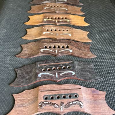 Lot of 13: Vintage Gibson J-200 Rosewood Bridges LUTHIERS SPECIAL image 4