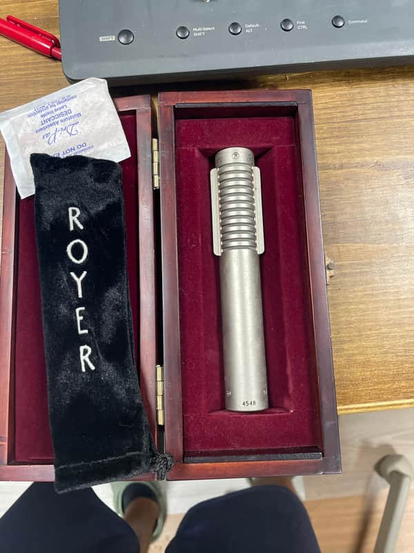 Royer R-121 Ribbon Microphone 1998 - 2021 - Nickel image 1