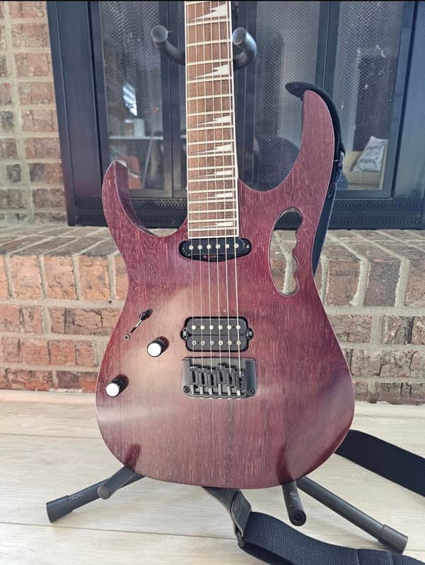 Left handed Ibanez RG 2020 - Purpleheart gloss image 1