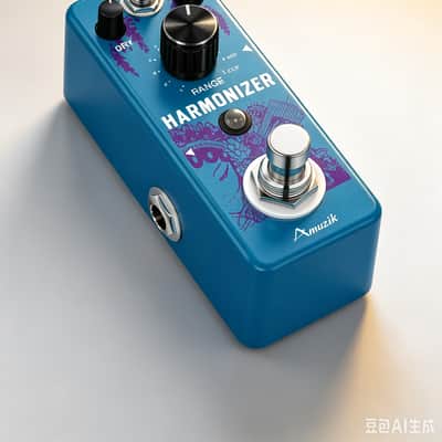 AMUZIK LEF-3807 Harmonizer Pedal, Polyphonic Pitch Shifter Detune Effect True Bypass Compact Metal Guitar Stompbox--Shipped from Irvine Warehouse in California by USPS image 5