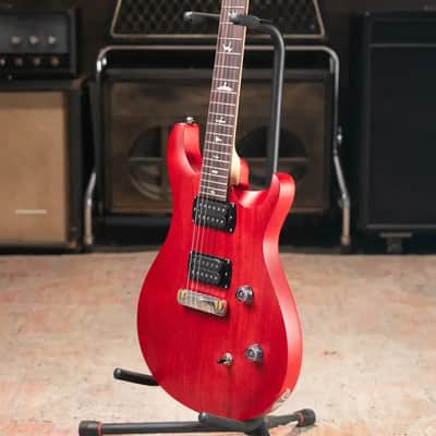 PRS SE CE 24 Solid Body Electric Guitar - Vintage Cherry with Gig Bag image 11