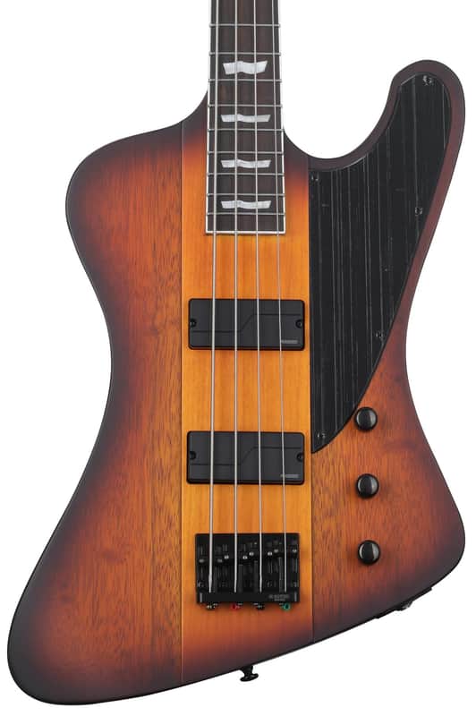 ESP LTD Phoenix-1004 Bass Guitar - Tobacco Sunburst Satin image 1
