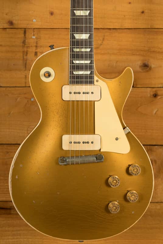 Gibson Custom Murphy Lab 1954 Les Paul Goldtop | Double Gold - Heavy Aged image 1