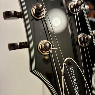 Schecter Diamond Series - Damien Solo Elite - See-Thru Black image 9