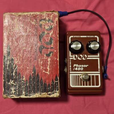 DOD Phasor 490 Phase Shifter - Vintage 80's With Box And Adapter image 1