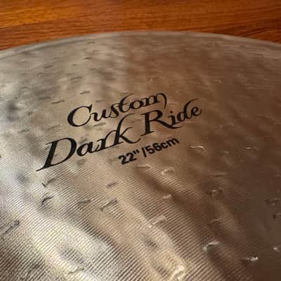 Zildjian 22" K Custom Dark Ride Cymbal 1995 - Present - Traditional image 4