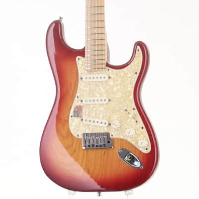Fender USA American Deluxe Stratocaster Ash Aged Cherry Sunburst Maple 2006 [DZ6034134] (01/15) image 6