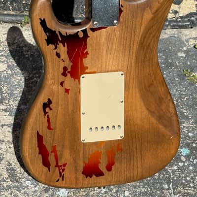 Fender Stratocaster Rory Gallager Signature 2005 - killer 20 year old axe w/all paperwork & COA ! image 5