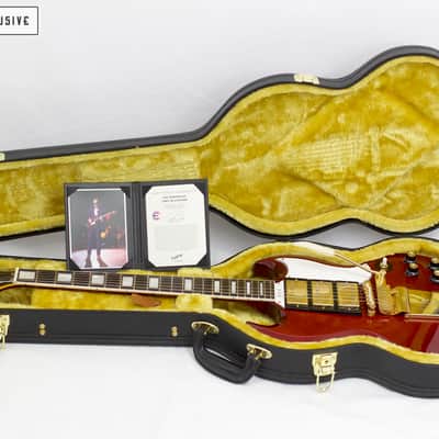Epiphone Joe Bonamassa Signature '63 SG Custom Dark Wine Red image 6