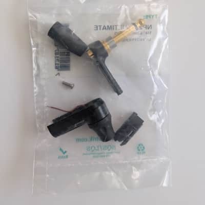 Neutrik NP2RX-ULTIMATE 1/4" TS Right Angle Cable Connector with Timbre and Silent Switch image 2