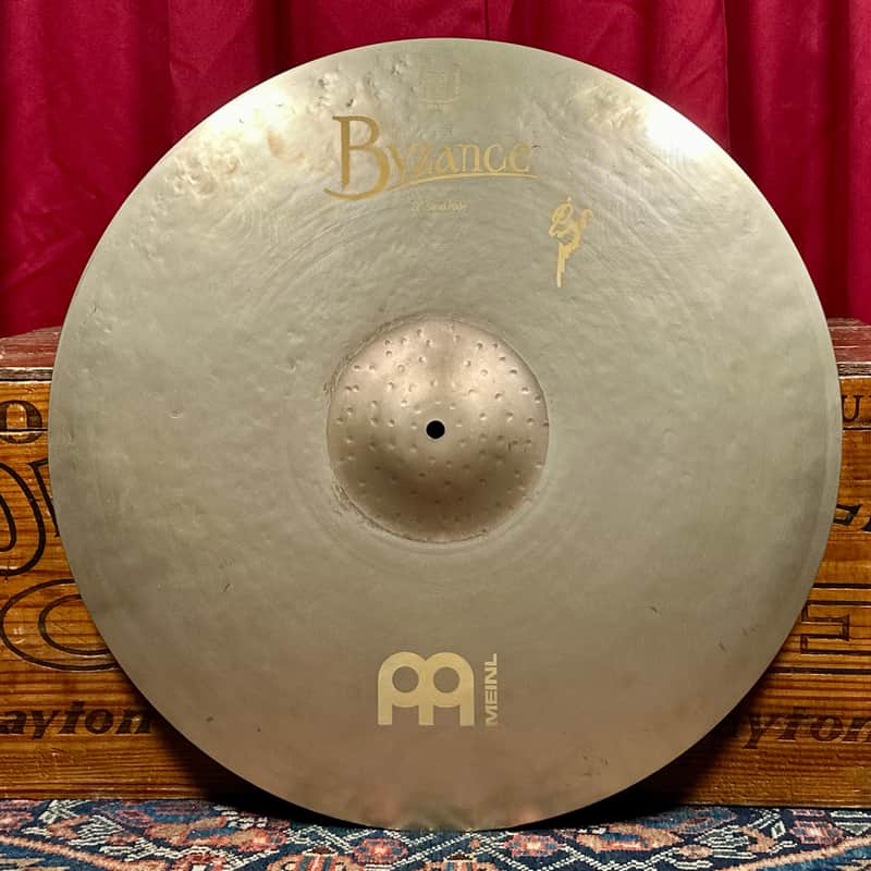 22" Meinl Byzance Vintage Sand Ride Cymbal 2764g *Video* image 1