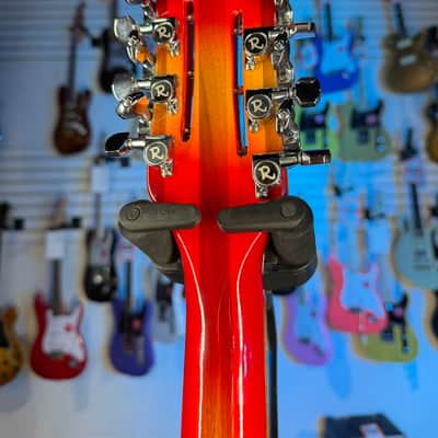 Rickenbacker 330/12 Fireglo Semi-Hollow Electric Guitar, with Ric Case, 706 image 12