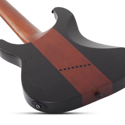 Schecter C-8 Multiscale Rob Scallon - Satin Dark Roast (903) image 3