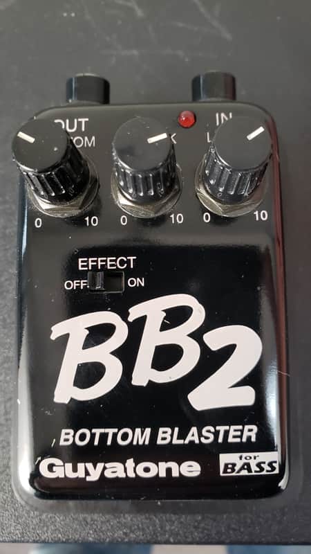 Guyatone BB2 BOTTOM BLASTER ベースエフェクター Guyatone BB2 Bottom Blaster - Black - Made in Japan - CLEAN ! | Reverb