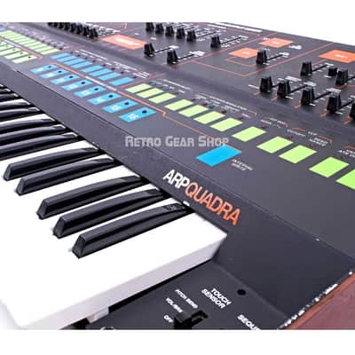 Arp Quadra Serviced Keyboard Synthesizer Analog Synth Rare Vintage image 9