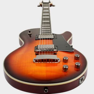 Hagstrom Swede - Limited Edition 2023 - Tiger Burst (Case incl.) image 4