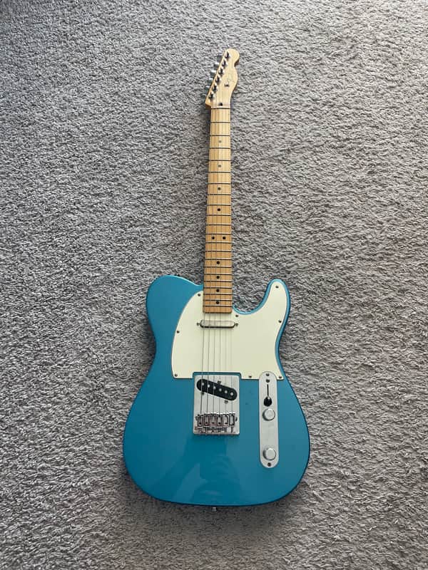 Fender Standard Telecaster 2013 MIM Lake Placid Blue Maple Fretboard Tele Guitar image 1