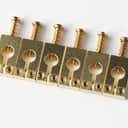 PRS Tremolo Bridge Saddles Gold