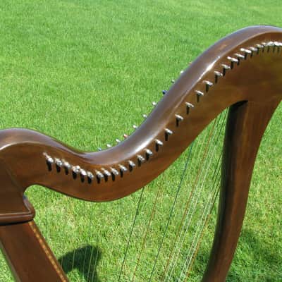 Beautiful Rare 34 String Aoyama 130-B Lever Harp Celtic Folk Instrument image 3