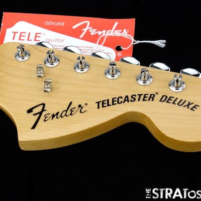 Fender Vintage 72 DELUXE Tele NECK & TUNERS 1972 Reissue Telecaster Maple SALE image 1