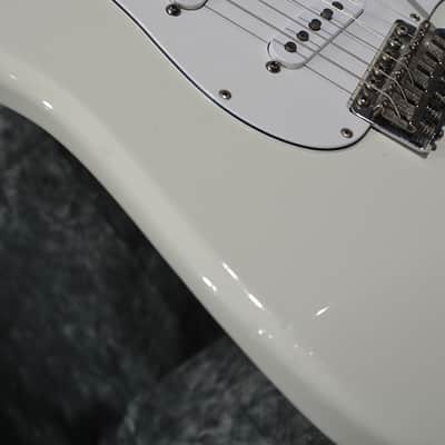 Squier Waynes World Limited Edition Fender Japan Stratocaster Vintage 1992 Olympic White w FAST Same Day Shipping image 9