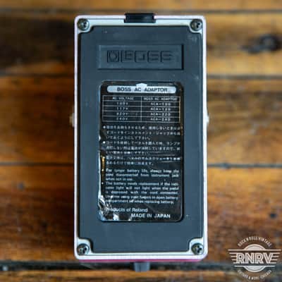 Boss DM-2 Delay (Black Label) 1983 - Pink image 2