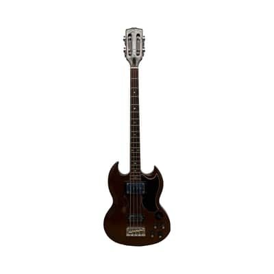 1969 Gibson EB-3 with Slotted Headstock - Walnut image 2