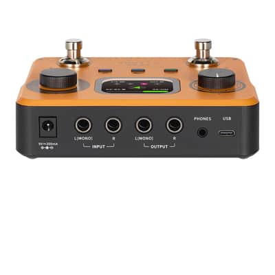 FLAMMA FF20 Stereo Looper Drum Machine with US Power Supply - Orange image 9