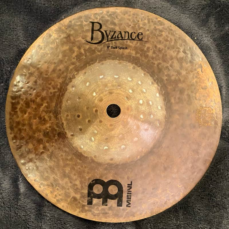 Meinl 8" Byzance Dark Splash 2004 - Present - Un-Lathed image 1