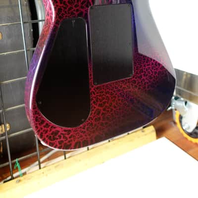 Jackson Custom Shop SL2H  2007 - Dan Lawrence Crackle - NAMM Guitar image 10