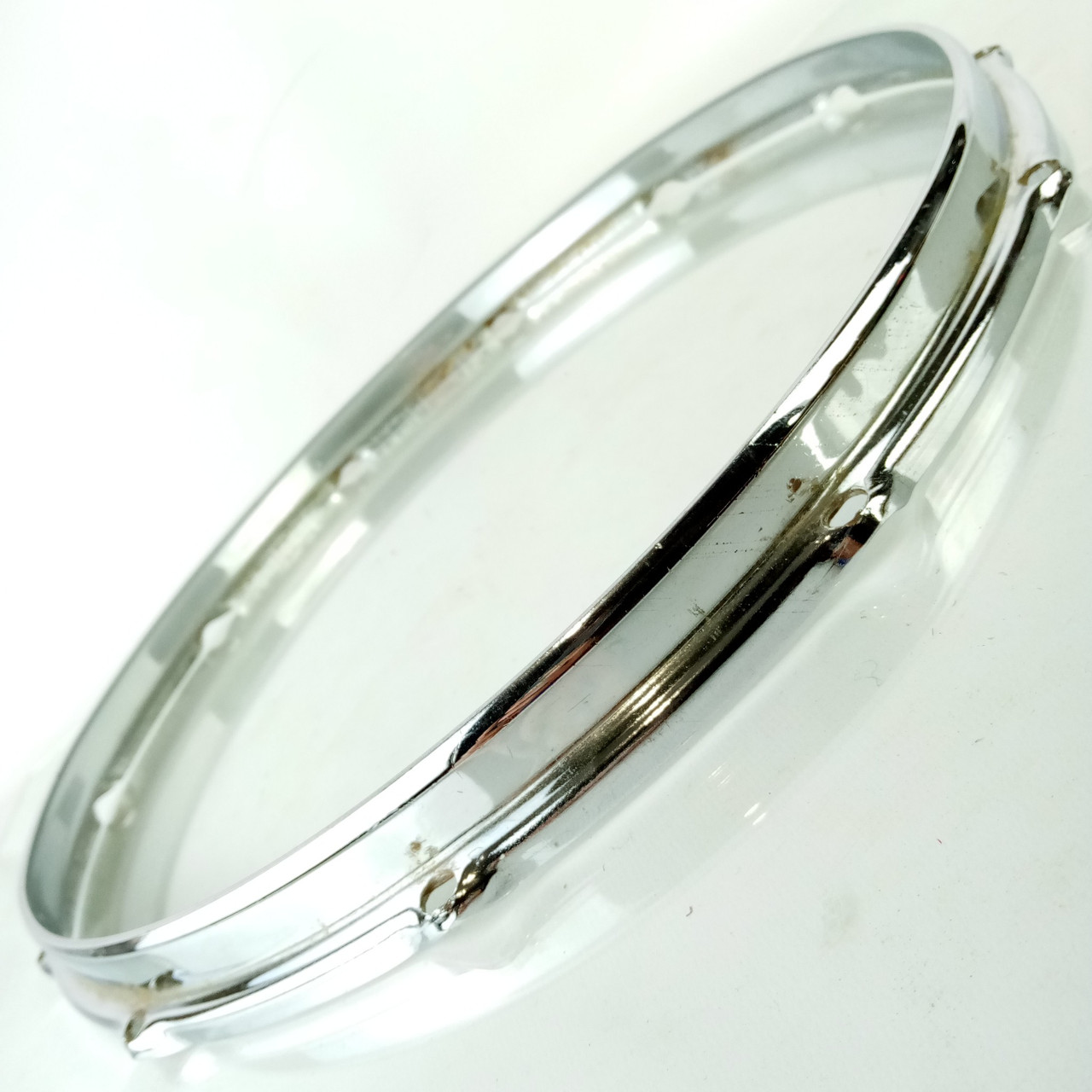 Slingerland 15"12-Lug TDR-112 Snare Drum Batter Rim/Hoop Stick-Saver Vintage 70s — main photograph
