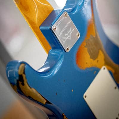 Fender Custom Shop 60s Heavy Relic Bound Neck Stratocaster image 7