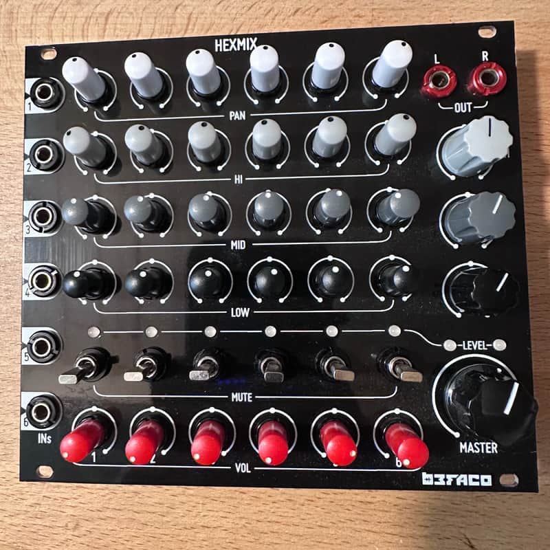 Befaco Hexmix Eurorack Synthesizer Module black image 1