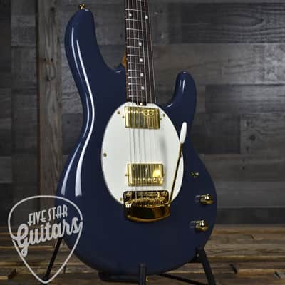 Mint Ernie Ball Music Man Cory Wong StingRay II - Charcoal Blue with Mono Case image 10