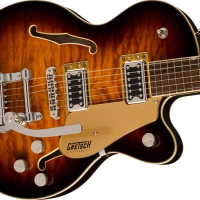 PRE-ORDER! GRETSCH G5655T-QM ELECTROMATIC CENTER BLOCK JR. SINGLE-CUT QUILTED MAPLE + BIGSBY / SWEET TEA image 1