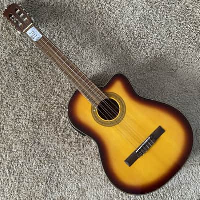 Tobacco Burst 39 Inch Classical Guitar, Spruce Top Body, Mahogany Neck, Rosewood Fingerboard image 24