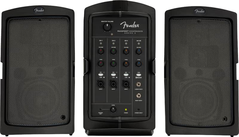Fender Passport Conference Portable 4-Channel PA System image 1