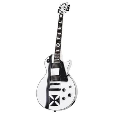 ESP LTD James Hetfield Iron Cross SW - Snow White image 3
