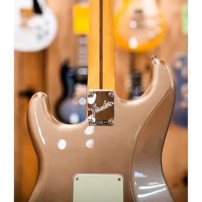 Fender American Professional Classic Stratocaster, Maple Fingerboard, Faded Firemist Gold image 22