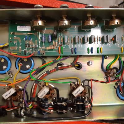 Marshall JCM 800 Lead Series Model 2203 100-Watt Master Volume Head 1995 RED image 6